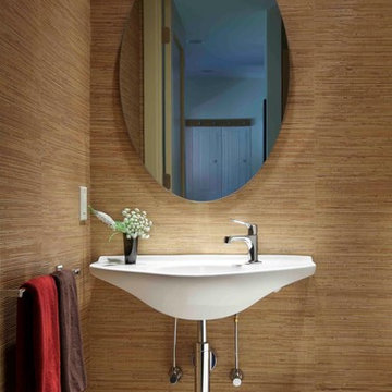 Modern Portland New Construction - Powder Room