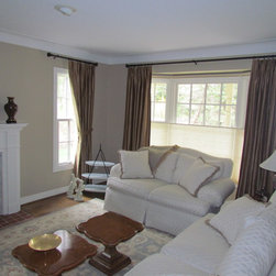 Custom Drapery - Mississauga - Victoria Street Lorne Park - Curtains