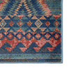 Vibe by Jaipur Living Jumelle Tribal Blue/Gold Area Rug, 7'6"x9'6"