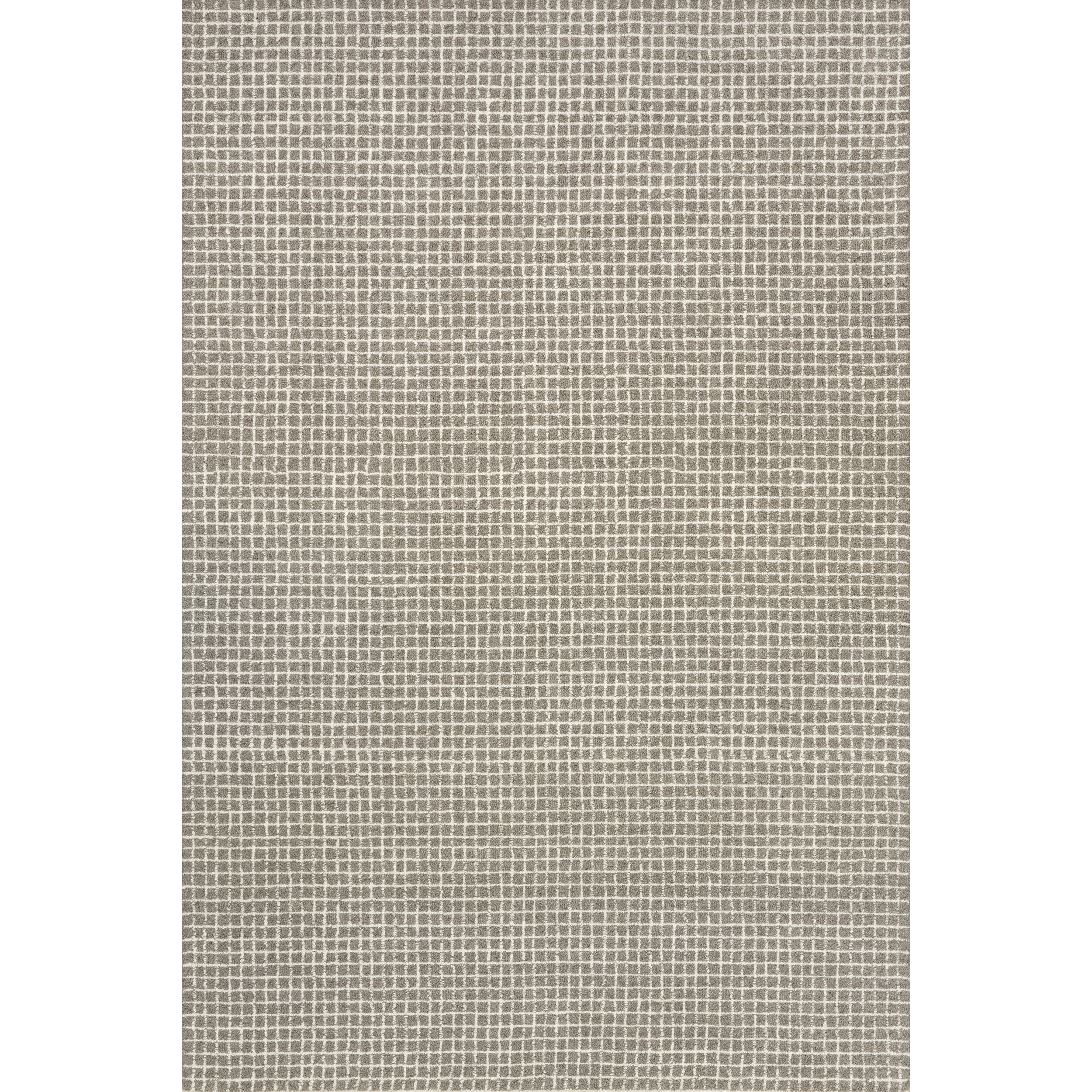 Arvin Olano x RugsUSA Melrose Checked Wool Rug, 6'x9' - Farmhouse ...