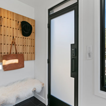 Custom Home Old School Book Nook