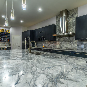Super White Marble Kitchen Countertops