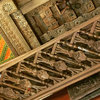 Indian Architectural Furniture Antique Rare Teak Carved Railing