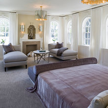 Guest suite with fireplace