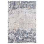 Uttermost - Uttermost Hamida Indigo 5 X 7 Rug - Uttermost Hamida Indigo 5 X 7 RugBeige, Indigo Blue, And Light GrayUttermost's Rugs Combine Premium Quality Materials With Unique High-style Design.With The Advanced Product Engineering And Packaging Reinforcement, Uttermost Maintains Some Of The Lowest Damage Rates In The Industry.  Each Product Is Designed, Manufactured And Packaged With Shipping In Mind. MATERIALS: PolyesterThis Power Loomed Rug Features An Abstract Design In Tones Of Beige And Light Gray, With Indigo Blue Detailing, Constructed From A Mix Of Polyester And Viscose For A Soft To The Touch Feel.