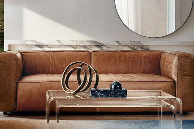 Example of a living room design in Toronto