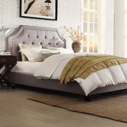 Inspiro Tufted Platform Bed - Panel Beds