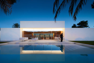 Example of a trendy home design design in Valencia