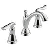 Delta Linden Two Handle Widespread Bathroom Faucet, Chrome, 3594-MPU-DST