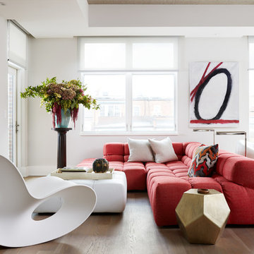Kalorama Penthouse: Family Room