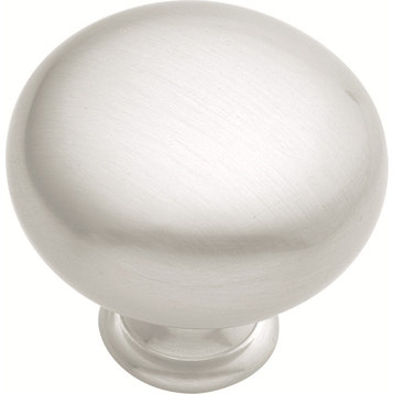 Belwith Hickory 1-1/4 " Modern Accents Satin Nickel Cabinet Knob PA1218-SN