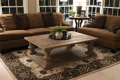Chesterfield living room by designer Melissa Kelly