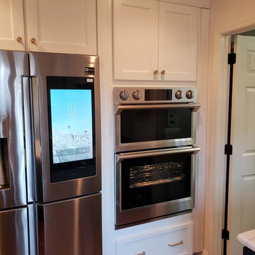 Wynn Blue Accent Kitchen Remodel