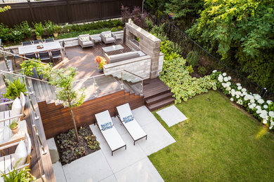 Inspiration for a modern patio remodel in Toronto