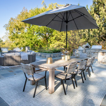 Expansive Deck and Pool House