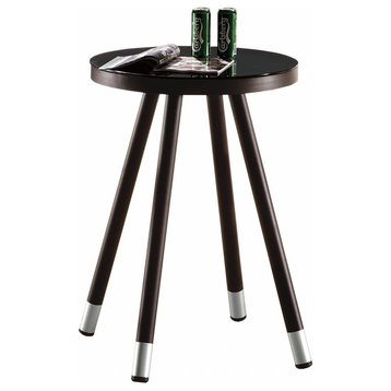 Fatsia Modern Outdoor Round Bar Table For Two