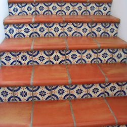 Saltillo Stair Coping in 12x12 - Wall And Floor Tile