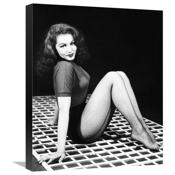 "Julie Newmar" Stretched Canvas Giclee by Hollywood Photo Archive, 18"x22"