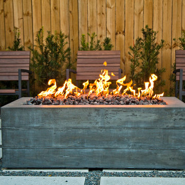 Linear Timber Texture Fire Feature