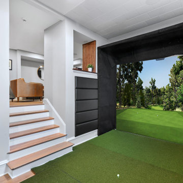 Merion Golf Manor Basement/Golf Simulator