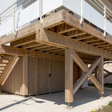 Rénovation complète d'un chalet de 92 m2 en bord de mer