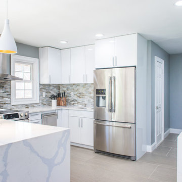 Second floor kitchen remodel
