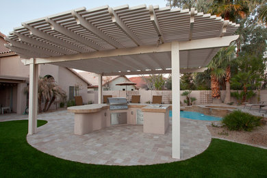 Inspiration for a timeless patio remodel in Phoenix