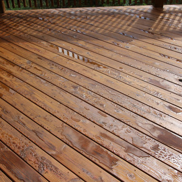 Cedar House Stained with DEFY Extreme Wood Stain