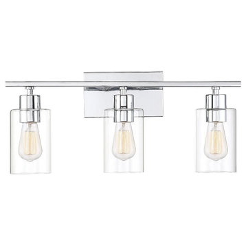 3 Light Bath Bar-Transitional Style Contemporary and Modern Inspirations-9.75