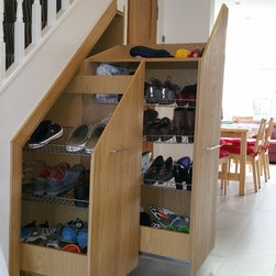 Under stairs storage ideas - Shoe Storage