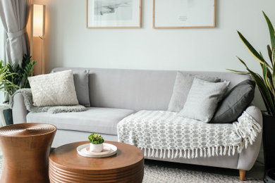 Living room - transitional living room idea in Toronto