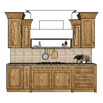 Tuscan No More - Kitchen