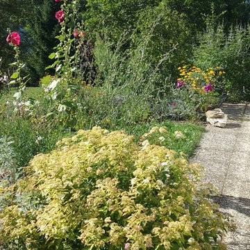 Un jardin en montagne