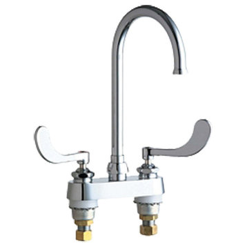 Chicago Faucets 895-317GN2FCAB Hot and Cold Sink Faucet
