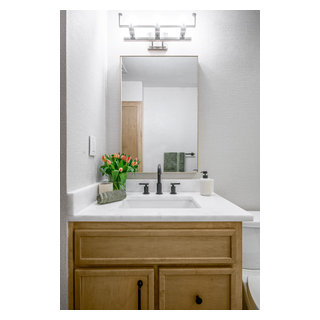 One Room Challenge: Lyons Bathroom, Powder and Laundry Room - Modern ...