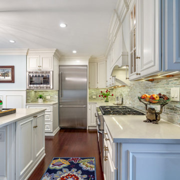 Painted White Kitchen Cabinets