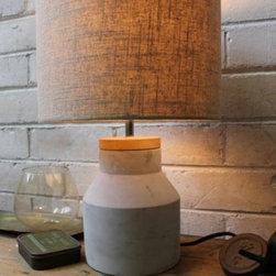 Concrete Cool Lighting - Table Lamps
