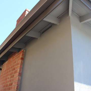 Fascia Wrap, Seamless Angle Faced Gutters,Box Downspouts,Los Angeles