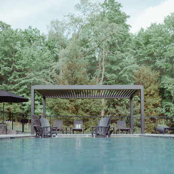 Masciulli Residence - Northville, MI: StruXure Louvered Pergola