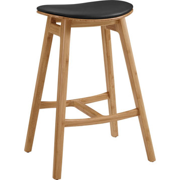 Skol Counter Height Stool (Set of 2) - Caramelized