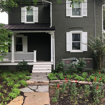 Rain Garden on the Right