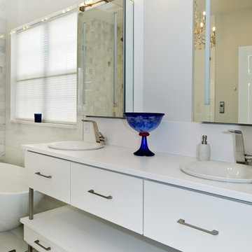 Undeniably a Spa Feeling in a Stunning Master Bathroom Remodel in Haymarket VA