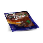 Abstract Spiral Square Platter, 12"