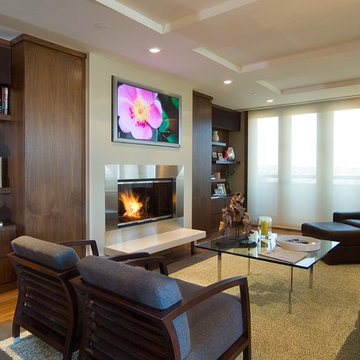 Modern Loft Family Room