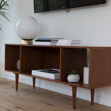 Mid Century Wooden Credenza