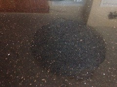 Granite Stained By Super Glue Fumes