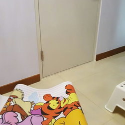 "Winnie The Pooh" Bomb Shelter Door Sticker Installation - Prints & Posters