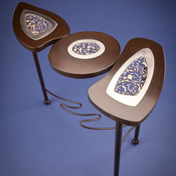 "Shazam" side table - Artwork
