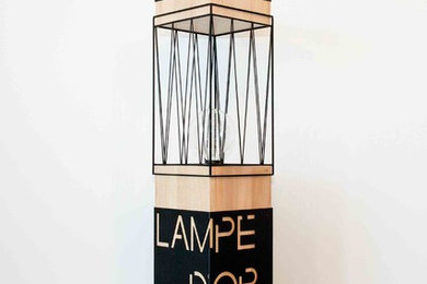 Lampe d'or par Indoor Concept, Nicolas Debray