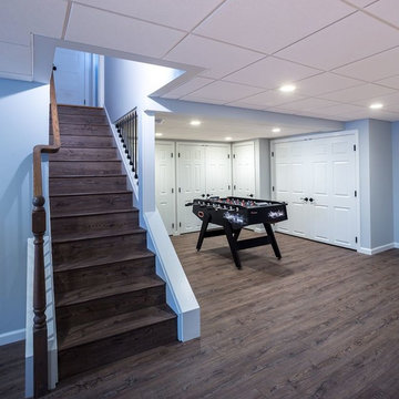 From Storage Room to Fun Family Room: A Basement Remodel